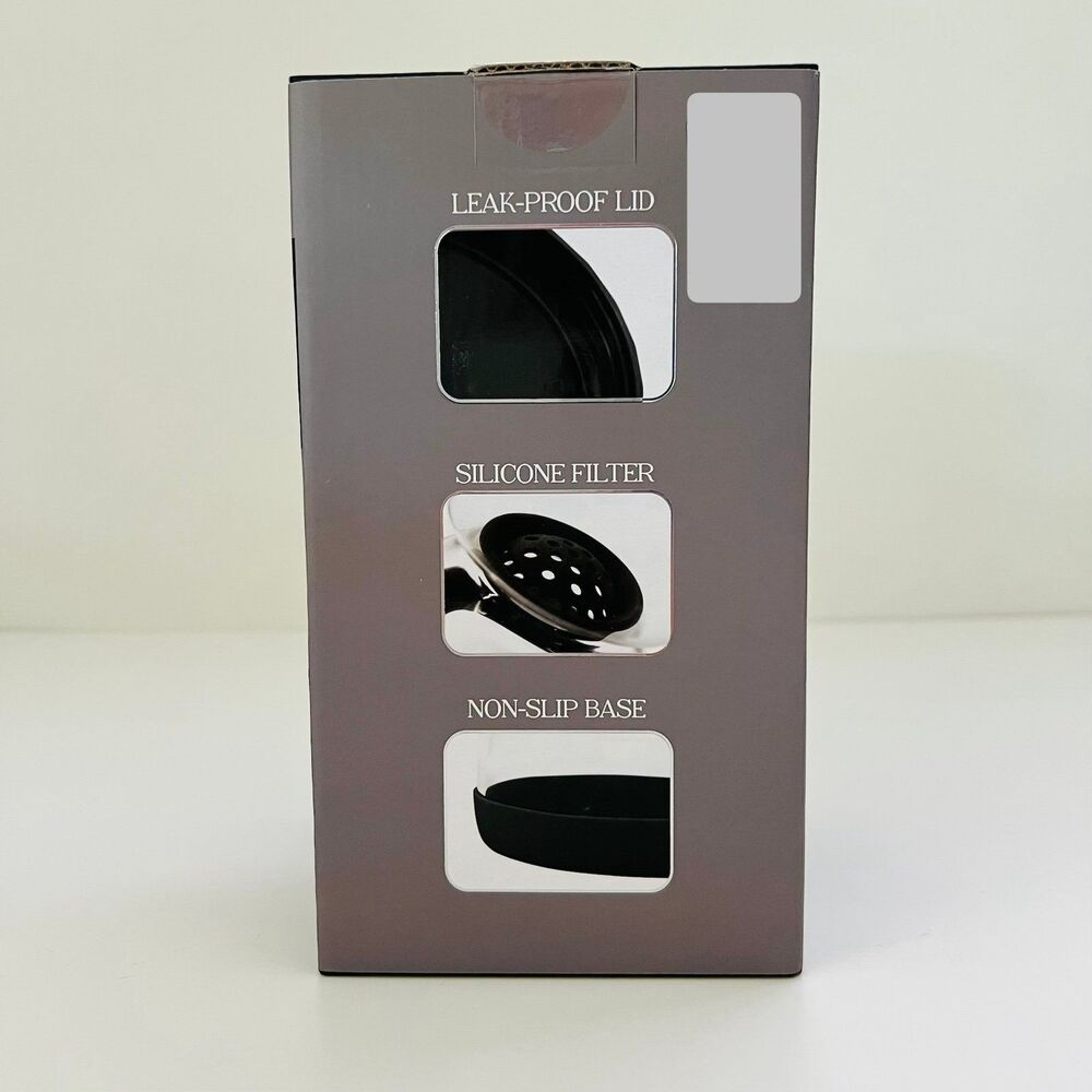 GOURMET KITCHEN Hourglass Glass Drain Insert Flippable Pickle Jar - Picture 4 of 10